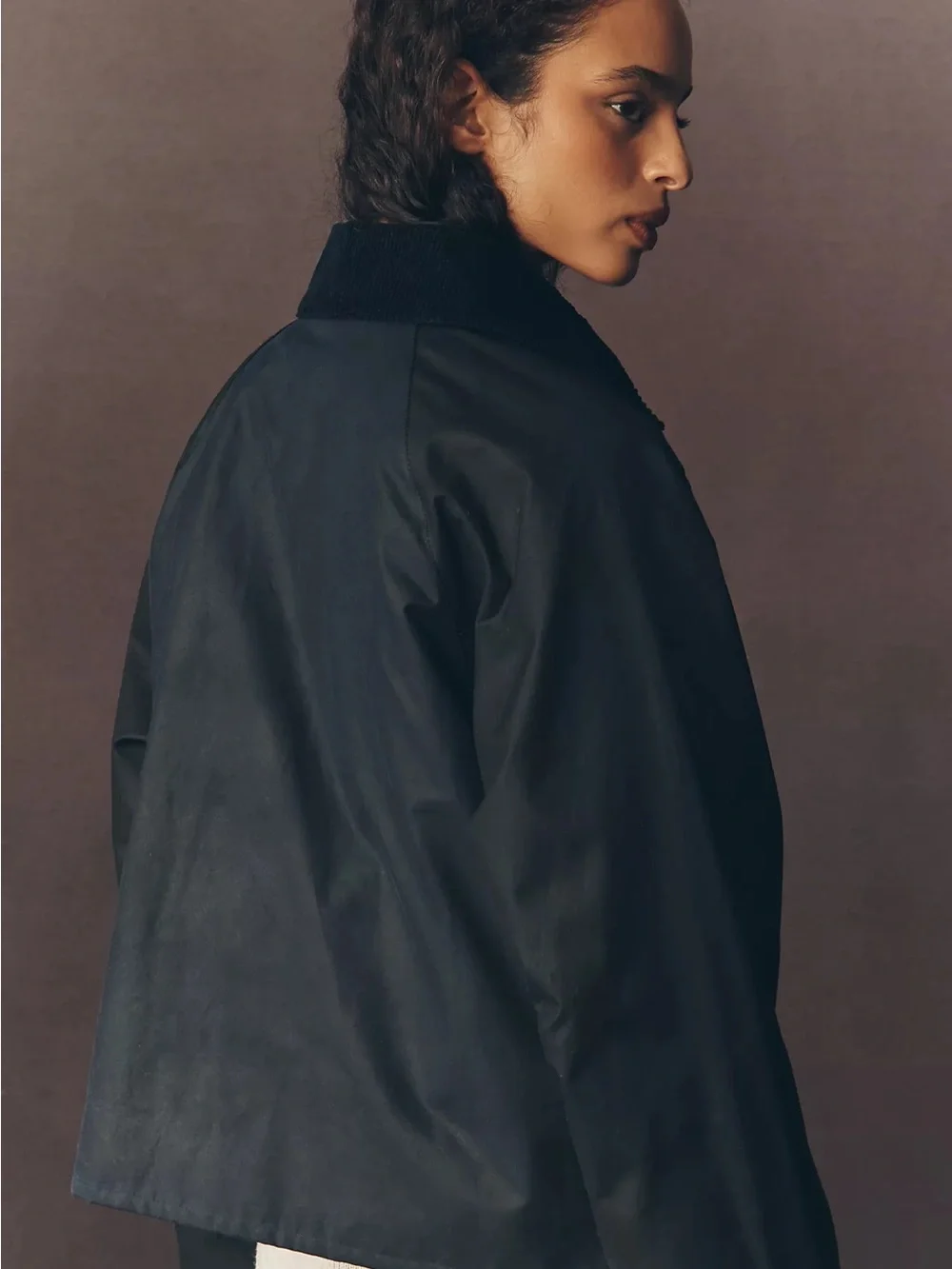 NWT Barbour Kearton Wax Cotton Jacket Navy